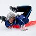 Angela Knickelbein, 15, sleds at Huron Hills Golf Course on Friday, Dec 28. Daniel Brenner I AnnArbor.com
